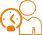 Round-the-clock nursing care icon