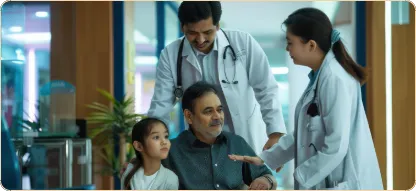 Doctors providing OPD consultation
