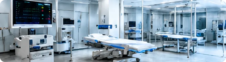 State-of-the-art ICU and operation theatre